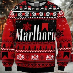 Marlboro Christmas Holiday Ugly Sweater