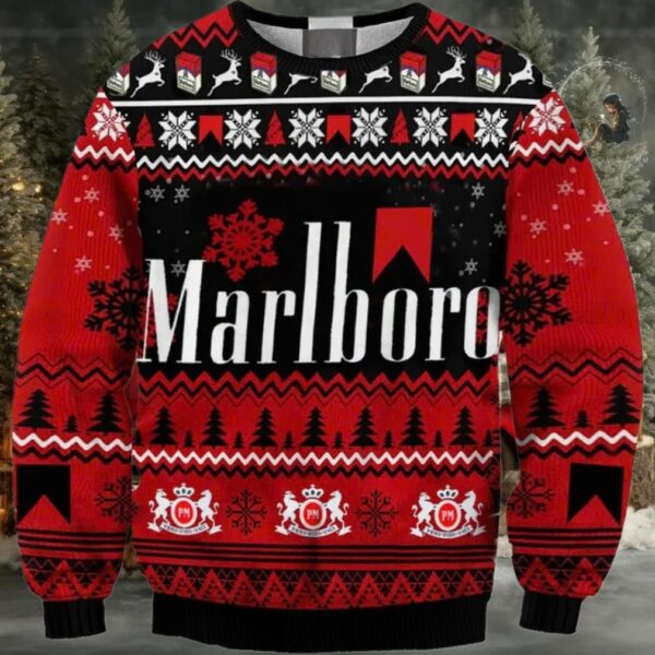 Marlboro Christmas Holiday Ugly Sweater