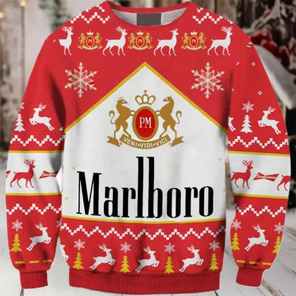 Marlboro Christmas Ugly Sweater