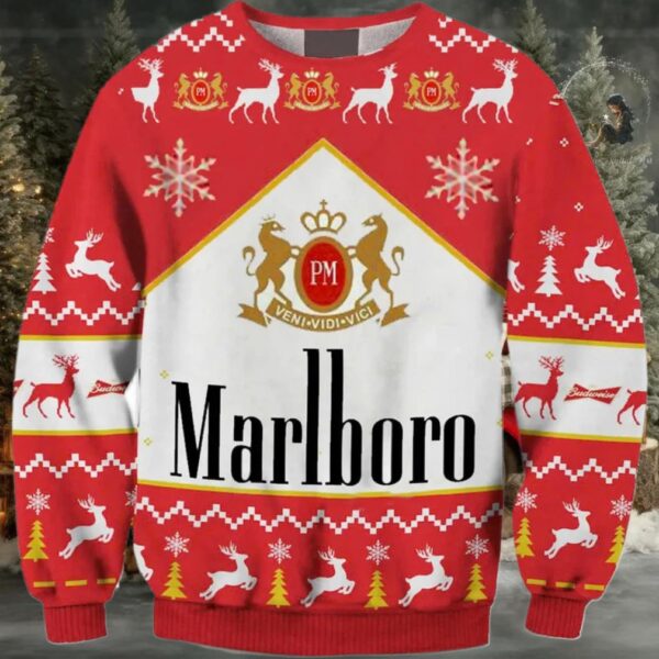 Marlboro Christmas Ugly Sweater