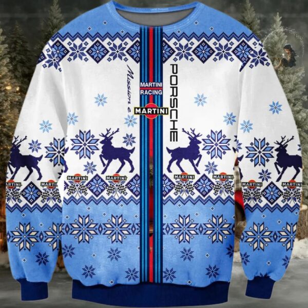Martini Christmas Holiday Ugly Sweater