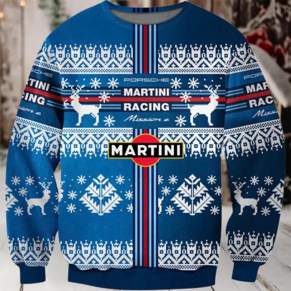 Martini Christmas Ugly Sweater