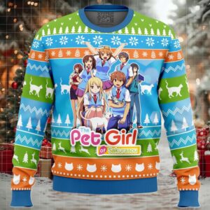 Mashiro and Friends The Pet Girl of Sakurasou Ugly Christmas Sweater