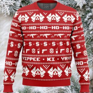 McClane Winter Die Hard Ugly Christmas Sweater