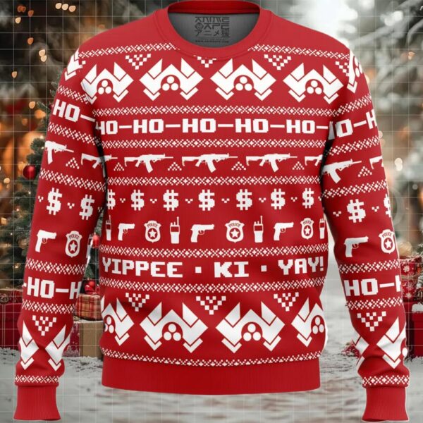 McClane Winter Die Hard Ugly Christmas Sweater