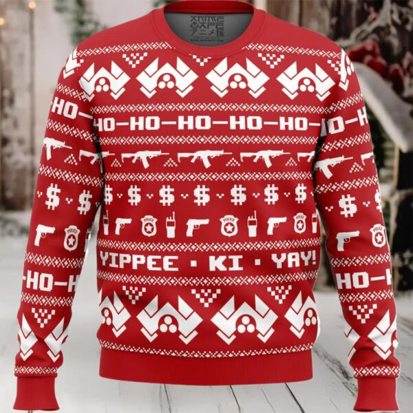 McClane Winter Die Hard Ugly Christmas Sweater