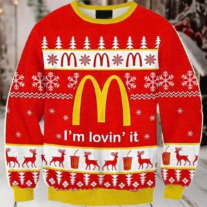 Mcdonald Christmas Ugly Sweater