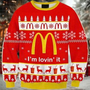 Mcdonald Christmas Ugly Sweater