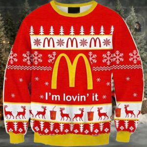 Mcdonald Christmas Ugly Sweater