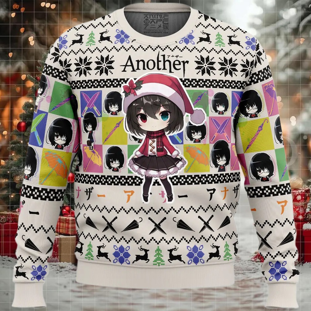 Mei Misaki Chibi Another Ugly Christmas Sweater