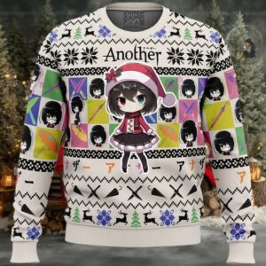Mei Misaki Chibi Another Ugly Christmas Sweater