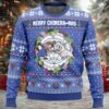No Face and Soot Sprites Spirited Away Studio Ghibli Ugly Christmas Sweater
