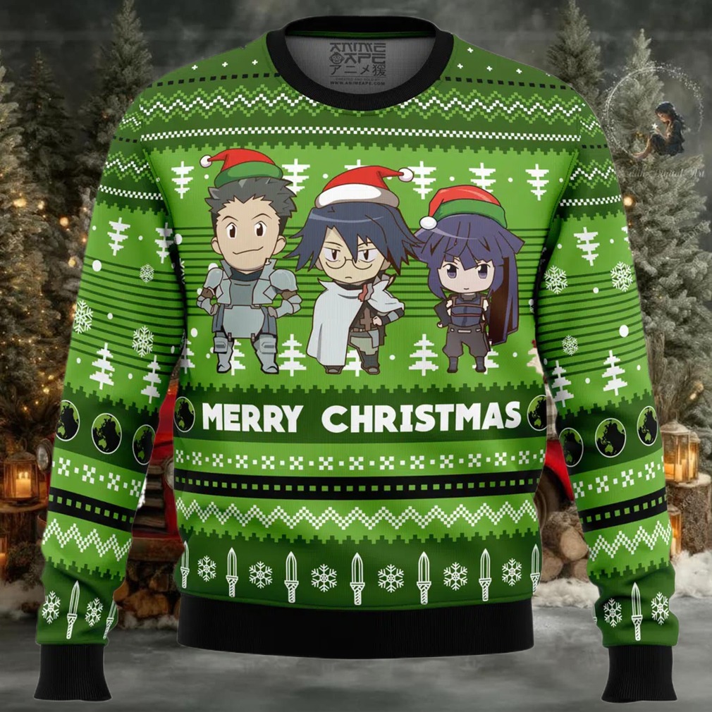 Merry Christmas Log Horizon Ugly Christmas Sweater Merry Christmas Log Horizon Ugly Christmas Sweater