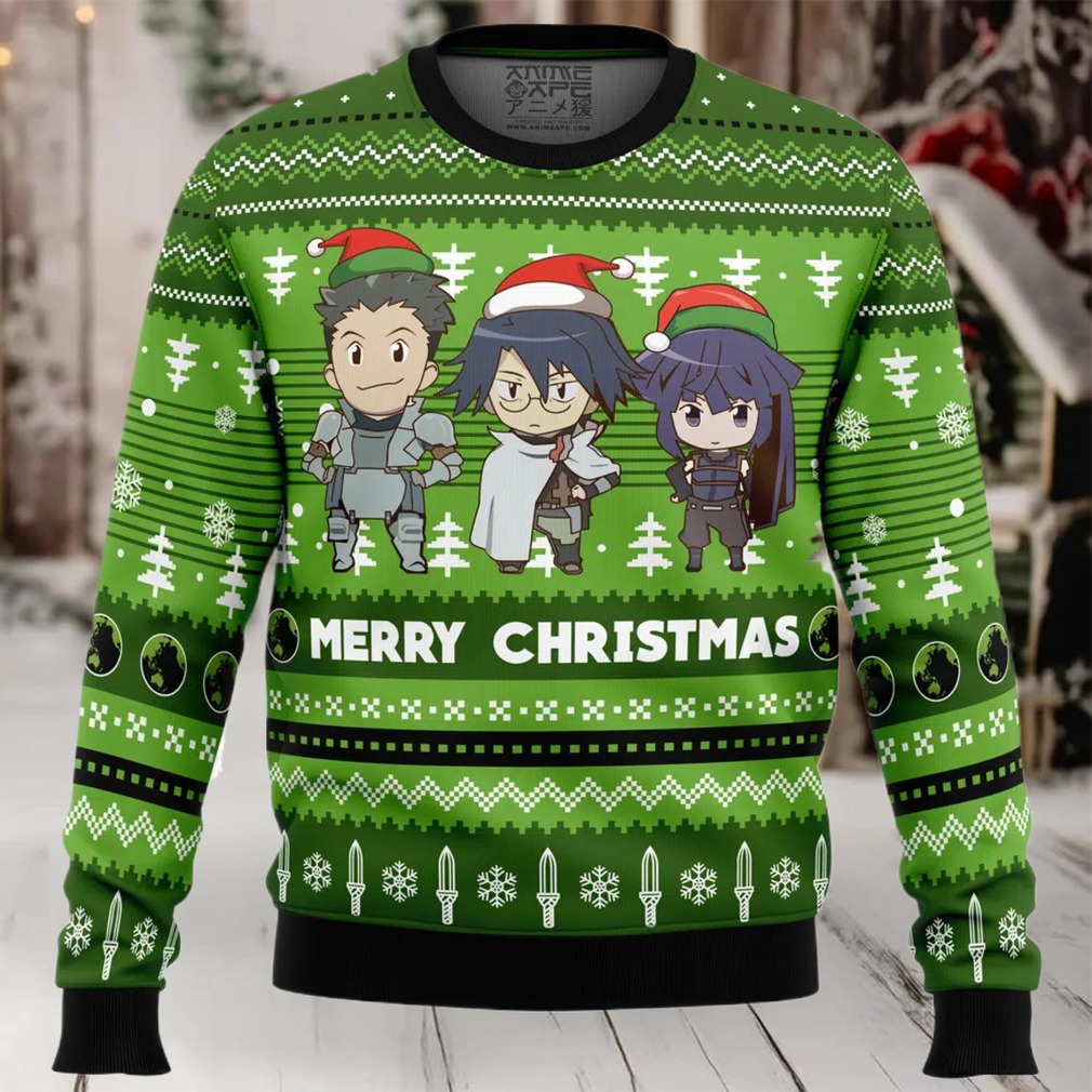 Merry Christmas Log Horizon Ugly Christmas Sweater Merry Christmas Log Horizon Ugly Christmas Sweater