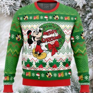 Merry Christmas Mickey Mouse Ugly Christmas Sweater