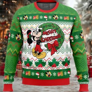 Merry Christmas Mickey Mouse Ugly Christmas Sweater