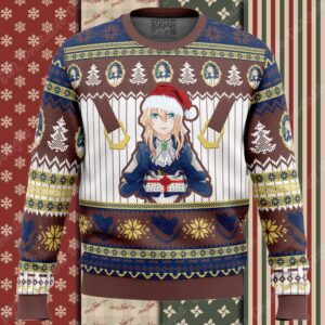 Merry Christmas Violet Evergarden Ugly Christmas Sweater
