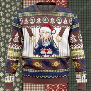 Merry Christmas Violet Evergarden Ugly Christmas Sweater