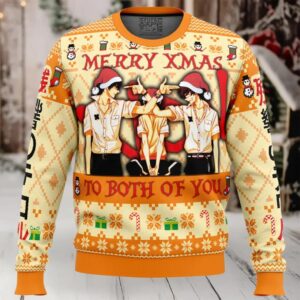 Merry Xmas to Both of You Terror in Resonance Ugly Christmas Sweater