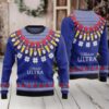 Michelob Ultra Christmas Wonderfultime For a Beer Ugly Sweater