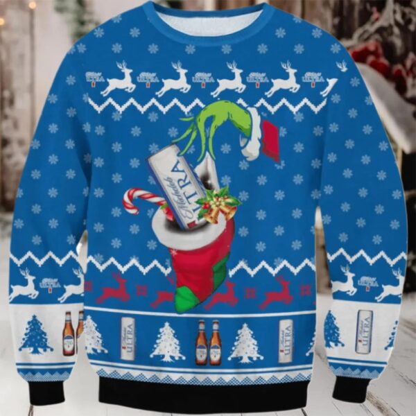 Michelob Ultra Groot Love Ugly Sweater
