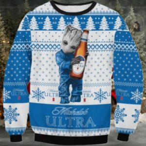 Michelob Ultra Groot Lovely Ugly Sweater