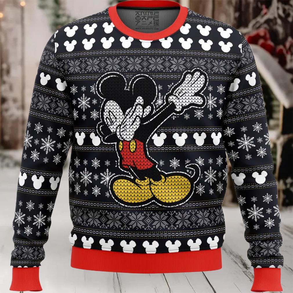 Mickey Dabbing Ugly Christmas Sweater Mickey Dabbing Ugly Christmas Sweater