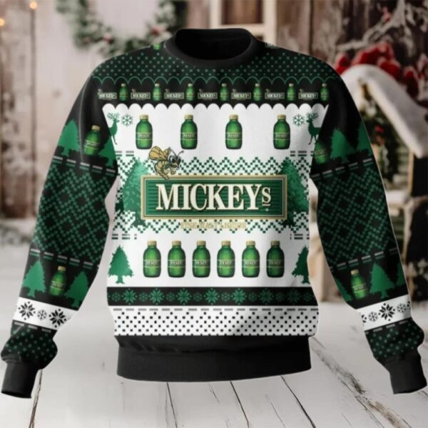 Mickey’s Malt Christmas Ugly Sweater