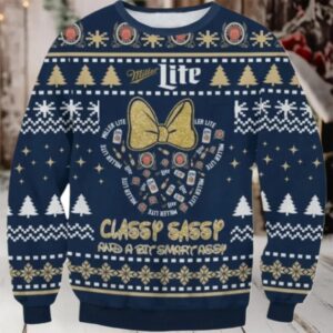 Miller Lite Classy Sassy Ugly Sweater
