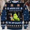 Miller Lite Make Me Happy Ugly Sweater