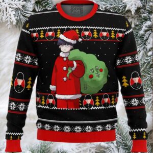 Mob Psycho 100 Santa Ugly Christmas Sweater