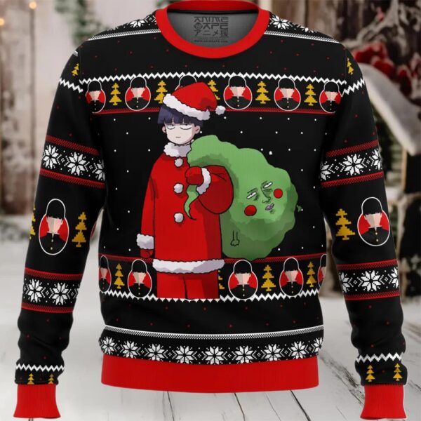 Mob Psycho 100 Santa Ugly Christmas Sweater