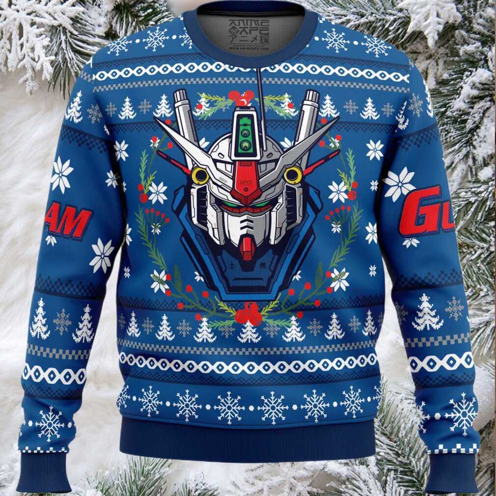 Mobile Suit RX 78 Gundam Ugly Christmas Sweater Image 1