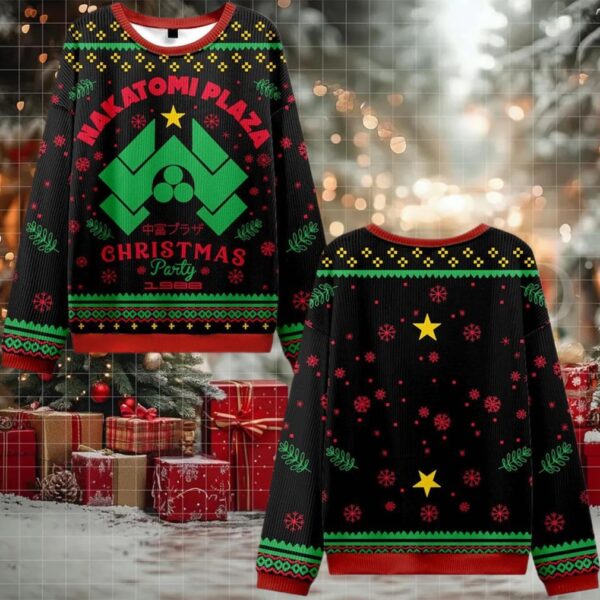 Nakatomi Plaza Ugly Sweater 2025 Christmas