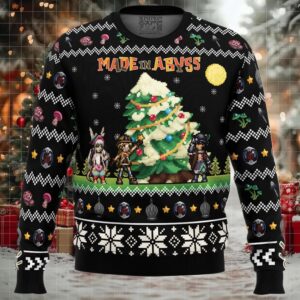 Nanachi Riko Reg Christmas Made in Abyss Ugly Christmas Sweater