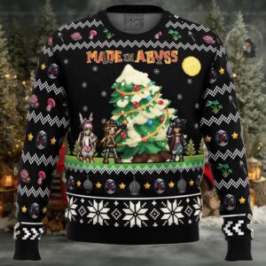 Nanachi Riko Reg Christmas Made in Abyss Ugly Christmas Sweater