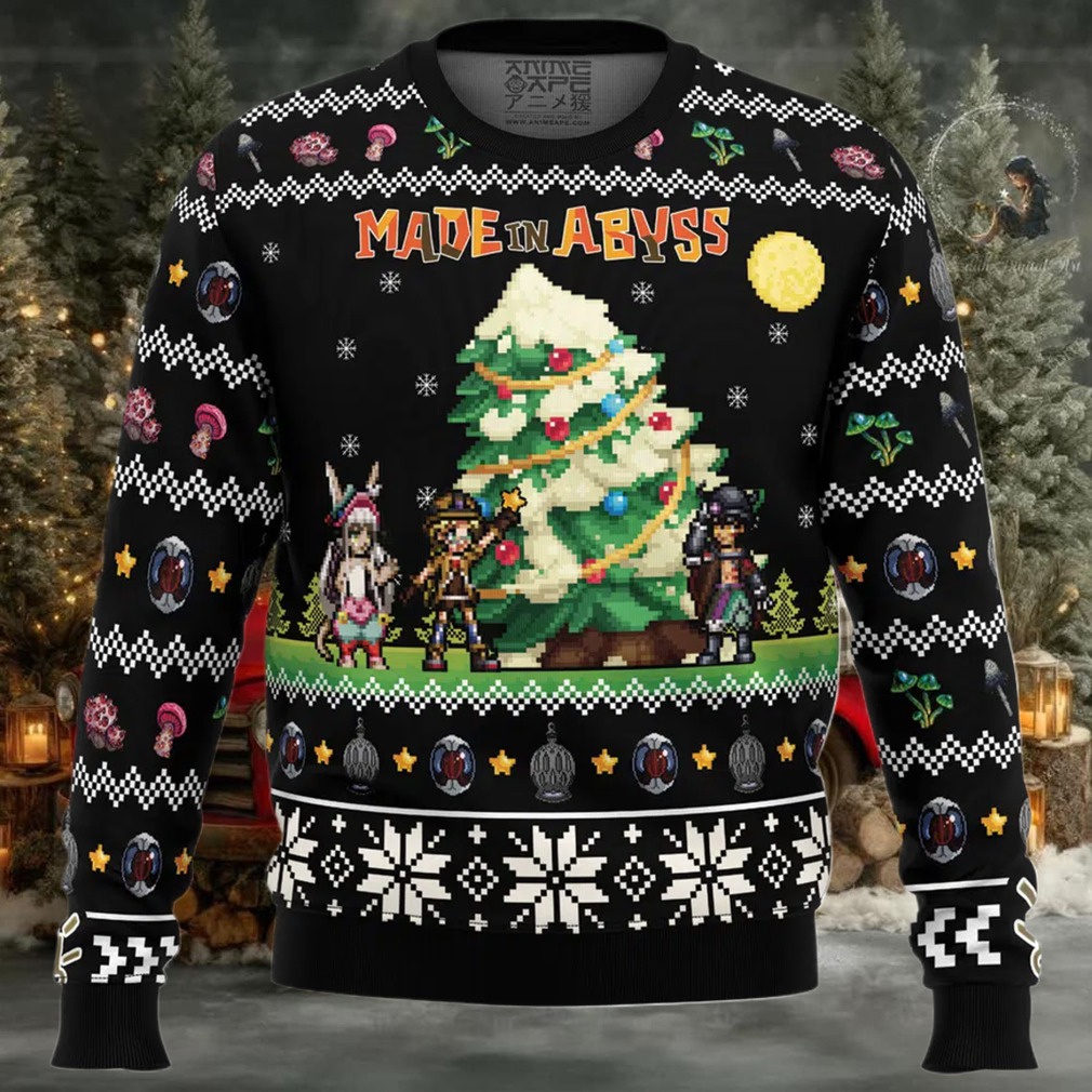 Nanachi Riko Reg Christmas Made in Abyss Ugly Christmas Sweater
