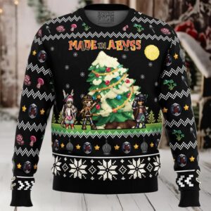 Nanachi Riko Reg Christmas Made in Abyss Ugly Christmas Sweater