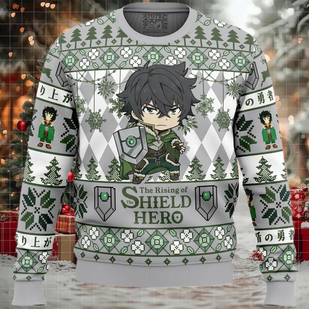 Naofumi Iwatani The Rising of the Shield Hero Ugly Christmas Sweater