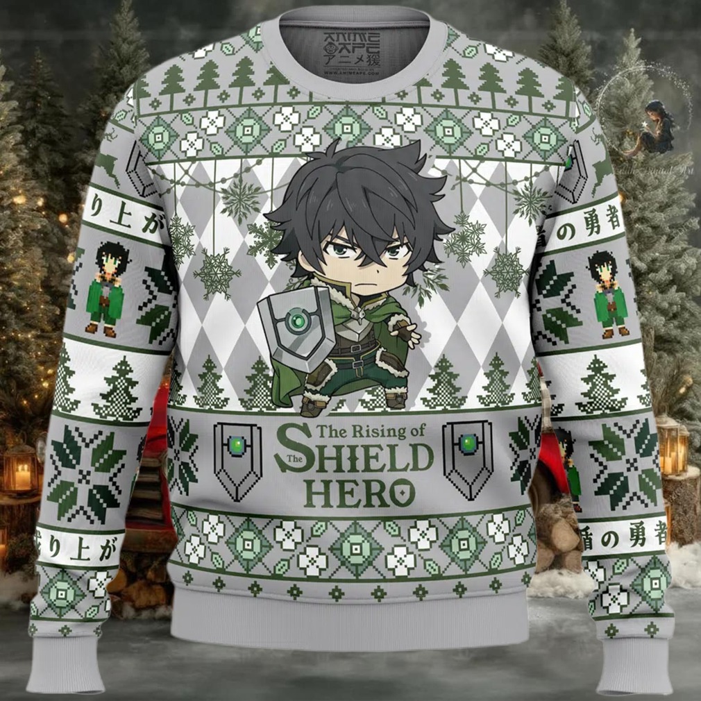 Naofumi Iwatani The Rising of the Shield Hero Ugly Christmas Sweater