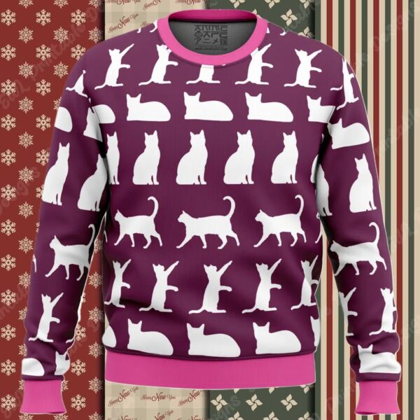 Nea Karlsson Cat Lady DBD Ugly Christmas Sweater