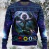 Kaiba Blue Eyes White Dragon Christmas Yugioh Ugly Christmas Sweater Kaiba Blue Eyes White Dragon Christmas Yugioh Ugly Christmas Sweater