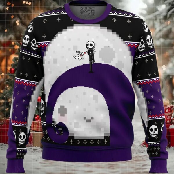 Nightmare Before Christmas Jack Moon Ugly Christmas Sweater