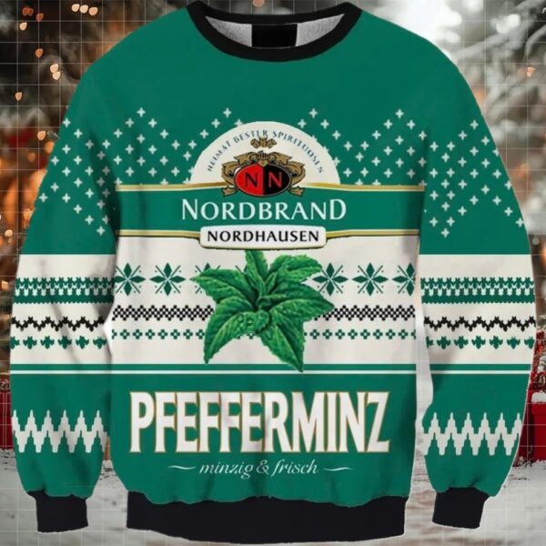 Nordbrand Pfefferminz Ugly Sweater