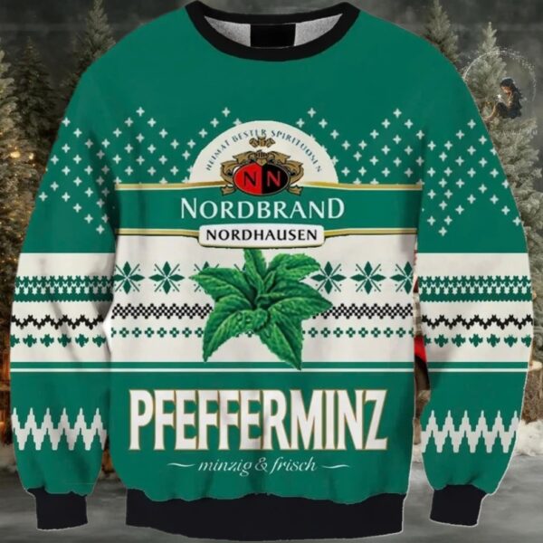 Nordbrand Pfefferminz Ugly Sweater