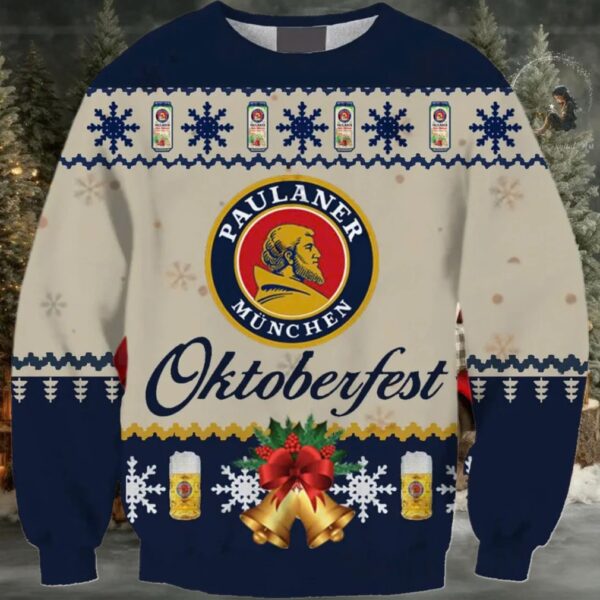 Okroberfest Christmas Jingle Bell Ugly Sweater
