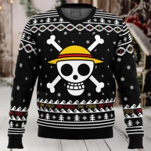 One Piece Straw Hat Pirates Christmas Ugly Christmas Sweater