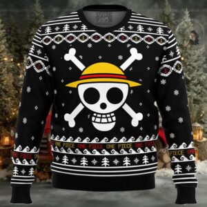 One Piece Straw Hat Pirates Christmas Ugly Christmas Sweater