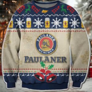 Paulaner Christmas Jingle Bell Ugly Sweater