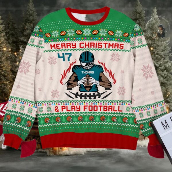 Personalized Gifts For American Football Lovers Ugly Sweater 01Qnqn051024 Moderntees